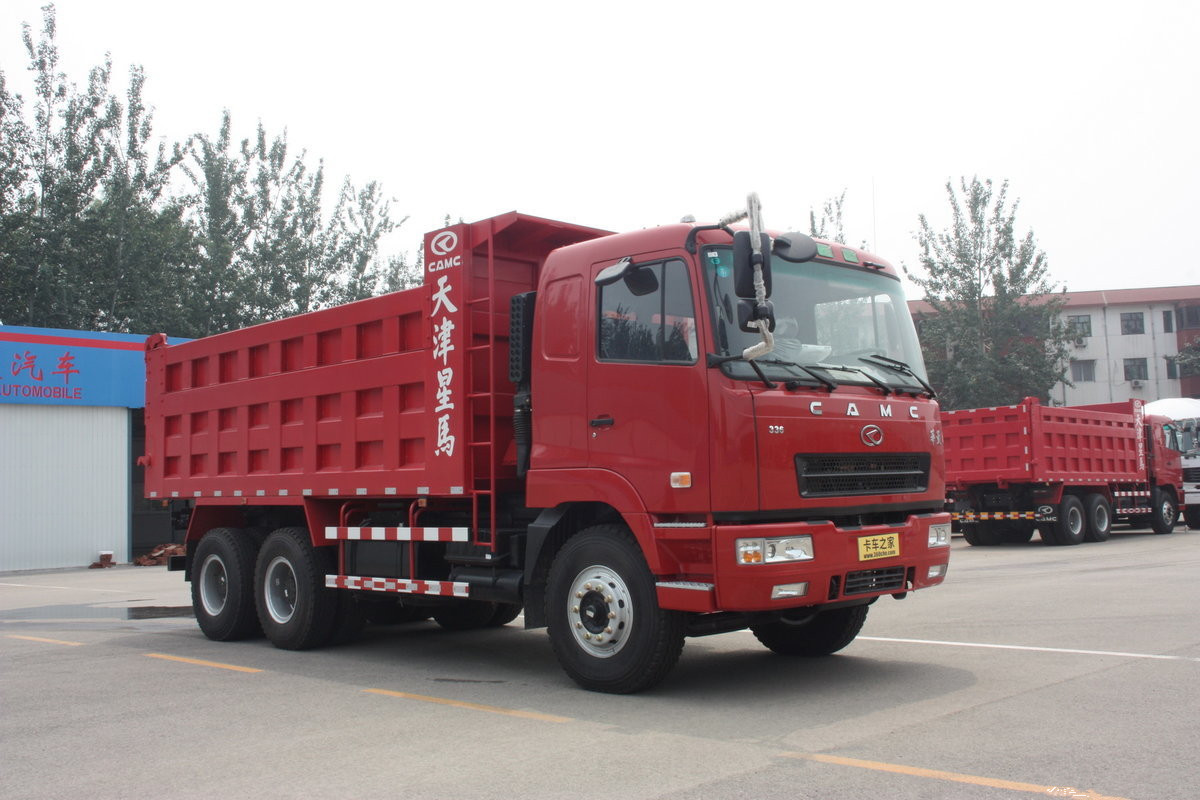 CAMC 6X4 dump truck Red